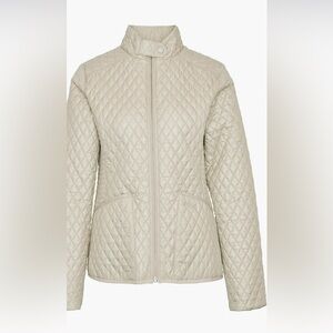 Barbour Swallow Quilt Light Sand Jacket 12US